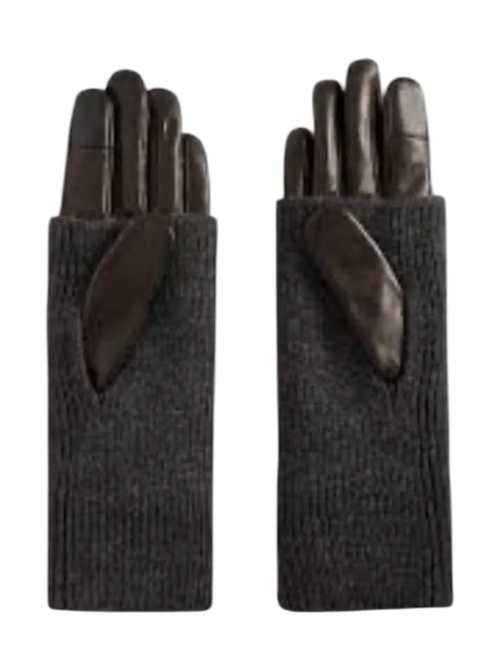 All Saints Zoya Knit Cuff Gloves